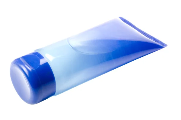 Close-up of a face wash tube — Stock Photo, Image