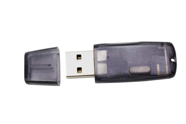Primo piano di un adattatore USB Bluetooth — Foto Stock
