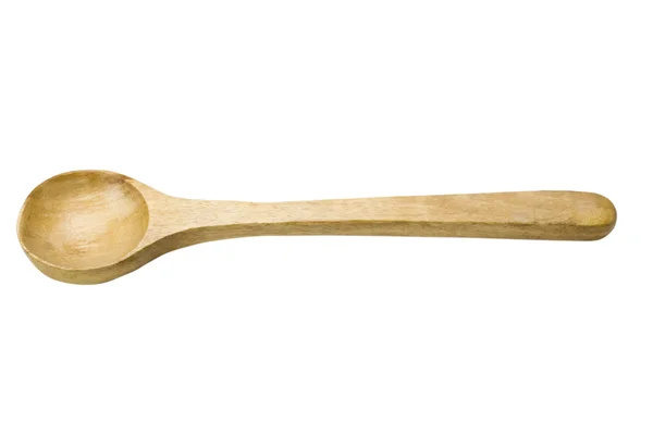 Close-up dari sendok kayu — Stok Foto