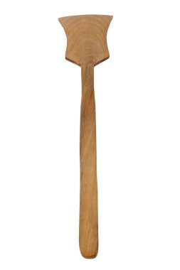tahta bir spatula Close-Up