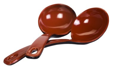 iki çorba kaşığı Close-Up