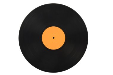 Close-Up bir gramofon kaydı
