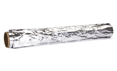 Close-Up bir alüminyum folyo