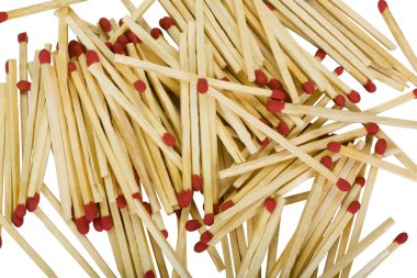 matchsticks yığını bir close-up