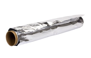 Close-Up bir alüminyum folyo