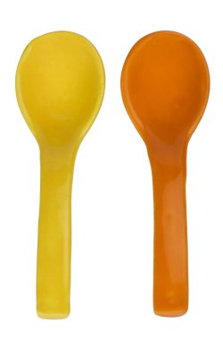 iki çorba kaşığı Close-Up