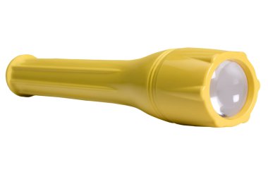 Bir el fenerinin yakın çekimi