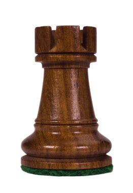 bir çaylak satranç taşını Close-Up