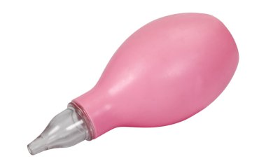 Close-up of a baby nasal aspirator clipart