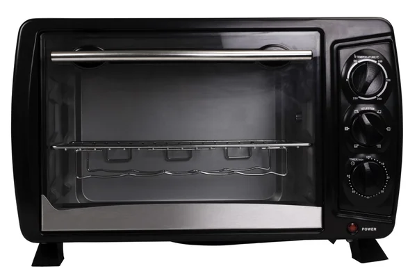 Primo piano di un forno a microonde — Foto Stock