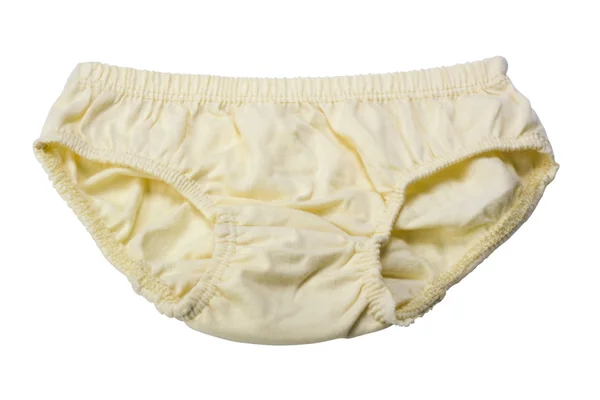 Close-up of yellow underpants — Stock Photo, Image