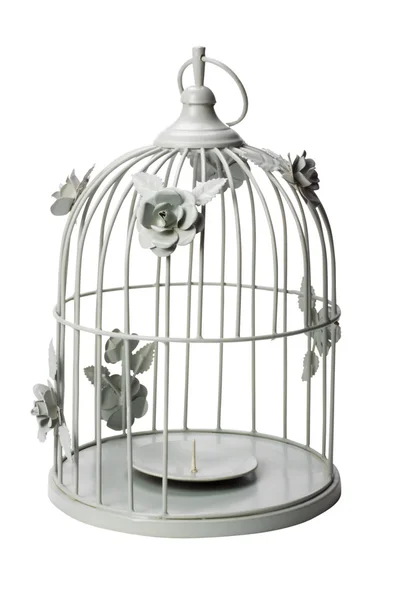 Close-up of a birdcage — Stock Photo, Image