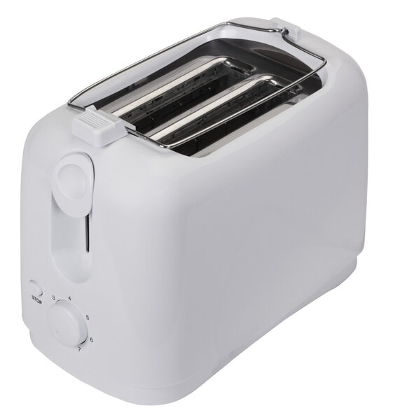 Close-up of a toaster