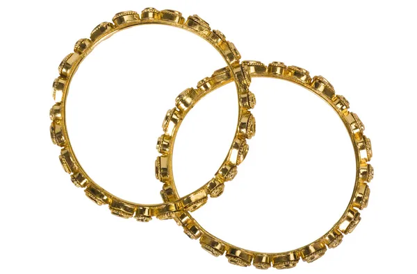 Close-up of pair of bracelets — Stock Photo, Image