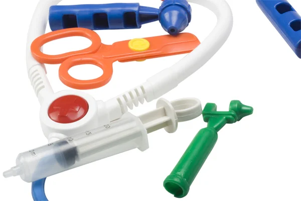 Close-up of toy medical equipment — Stock Photo, Image