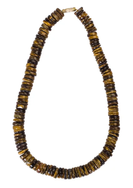 Close-up of necklace of beads — Stock Photo, Image