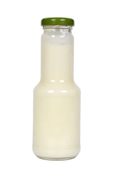 Gros plan sur une bouteille de mayonnaise — Photo