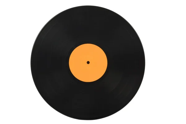Close-up de um registro de gramofone — Fotografia de Stock