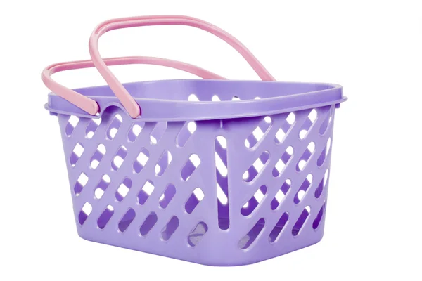 Close-up of a plastic basket — Stock Photo, Image