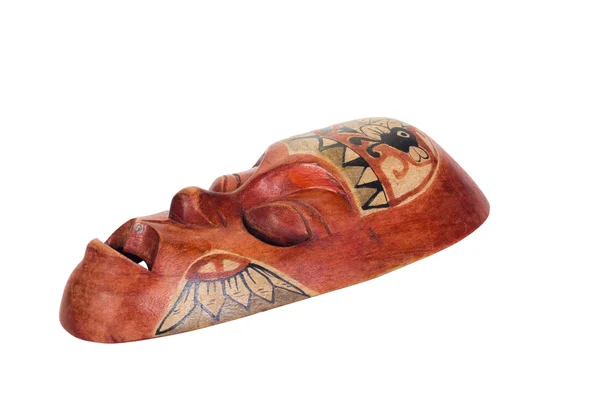Close-up de uma máscara tribal — Fotografia de Stock