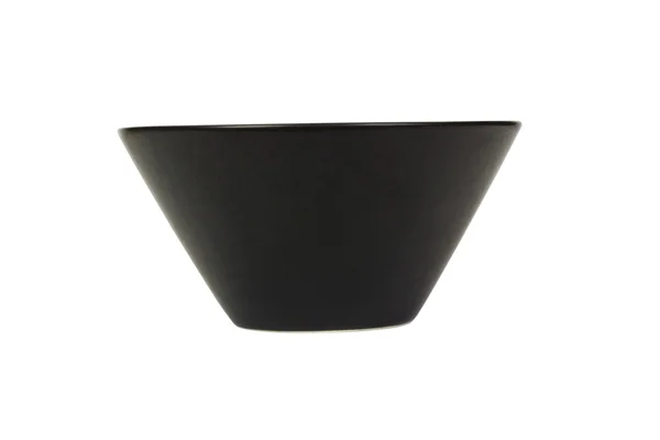 Close-up of a black bowl — Stock Photo, Image