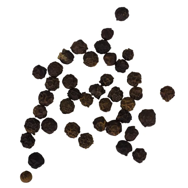 Close-up of black peppercorns — Stock Photo, Image