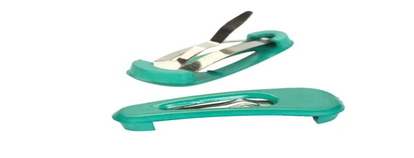 Close-up of a pair of hair clips — Stock Photo, Image