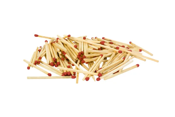 Egy halom matchsticks részlete — Stock Fotó