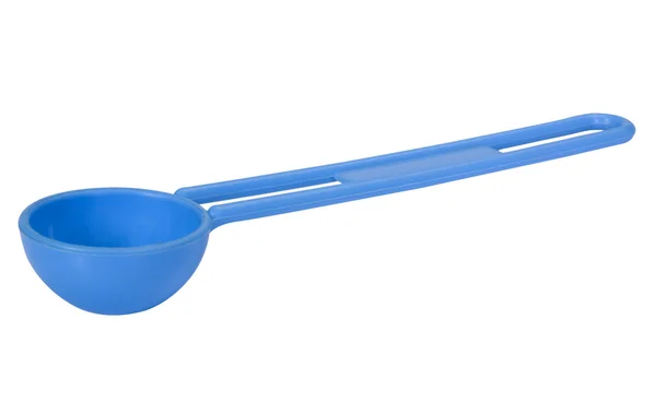 Plastic spoon — Stock Photo, Image