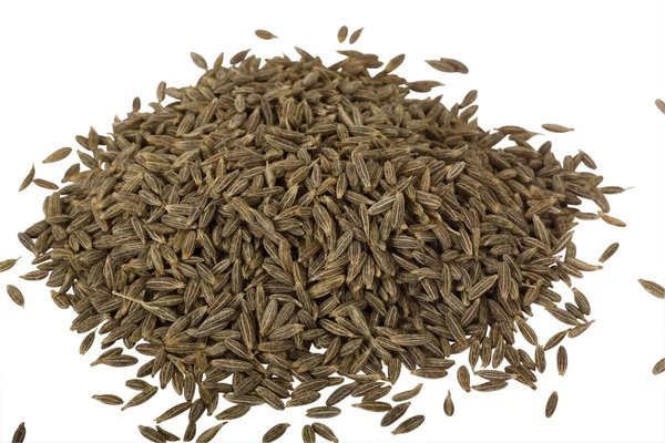 Close-up of heap of cumin seeds — Stock Photo, Image