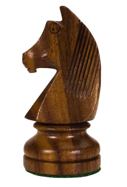 Close-up of a knight chess piece — Stock Photo, Image