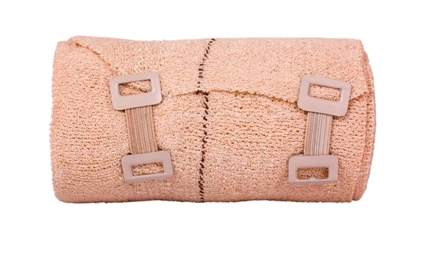 Close-up of a rolled-up bandage — Stock Photo, Image