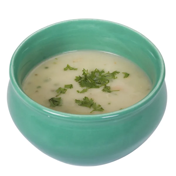 Nahaufnahme einer Schüssel Suppe — Stockfoto