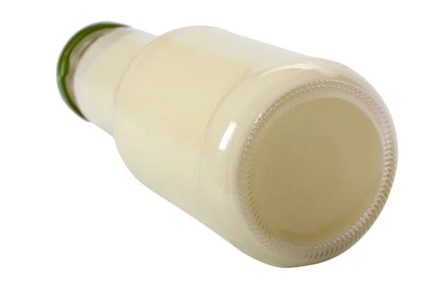 Close-up van een fles mayonaise — Stockfoto