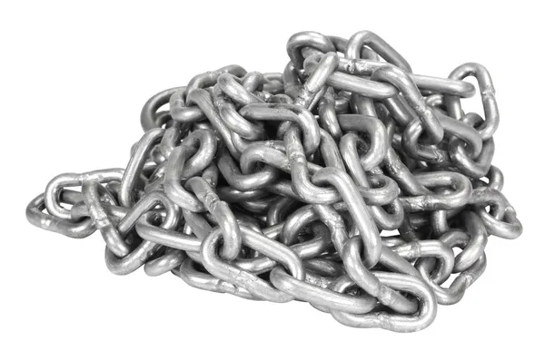Yığın metal zincir — Stok fotoğraf