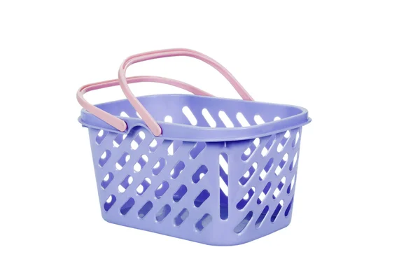 Close-up of a plastic basket — Stock Photo, Image