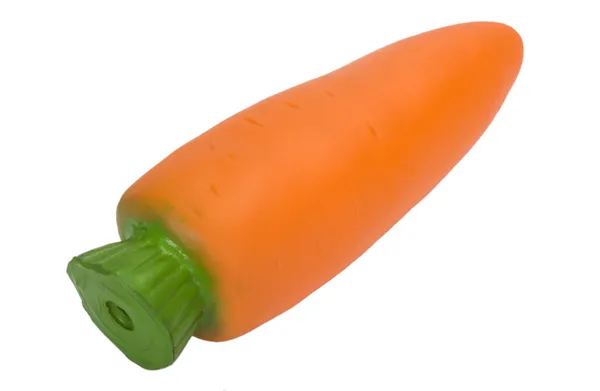 Gros plan sur une carotte jouet — Photo
