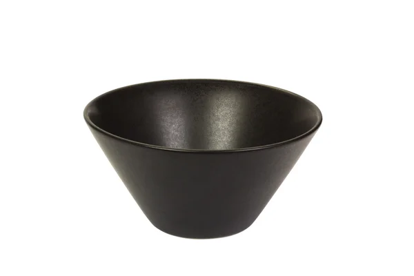 Close-up of a black bowl — Stock Photo, Image