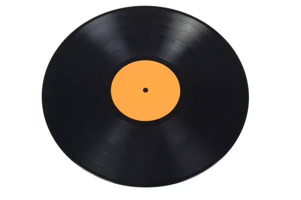 Close-up de um registro de gramofone — Fotografia de Stock
