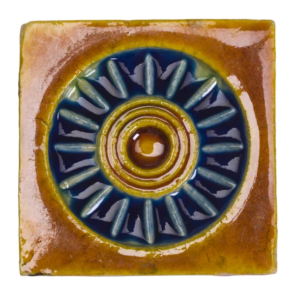 Close-up of a decorative tile — Stock Photo, Image