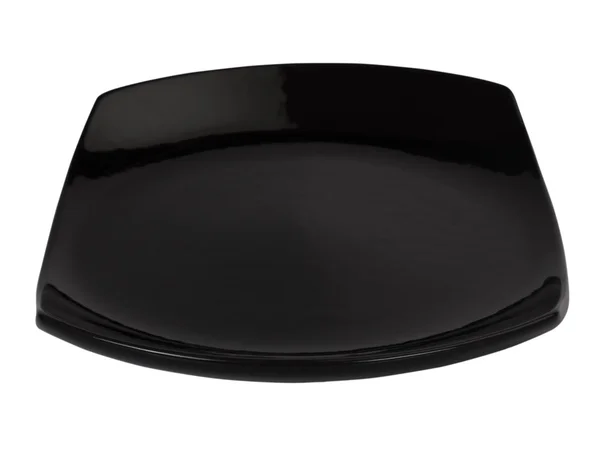 Close-up of a black tray — Stock Photo, Image
