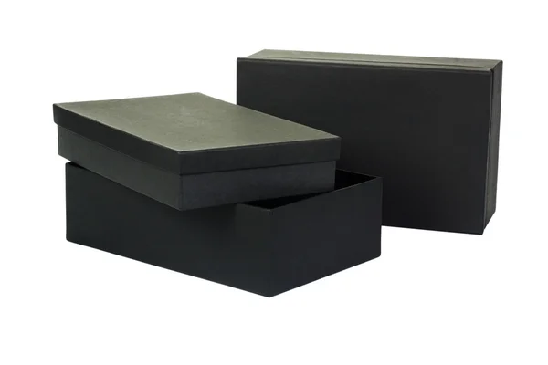 Close-up of two shoe boxes — Stock Photo, Image