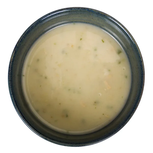 Nahaufnahme einer Schüssel Suppe — Stockfoto