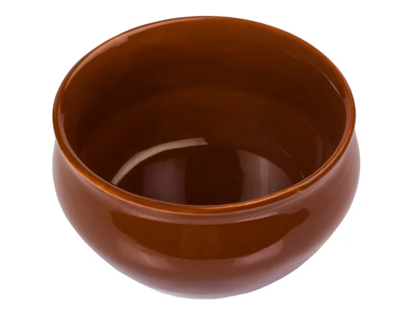 Närbild av en keramikskål — Stockfoto