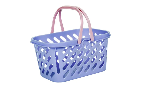 Close-up of a plastic basket — Stock Photo, Image