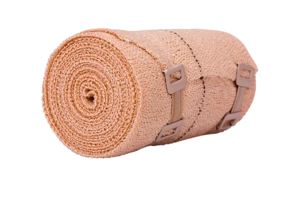 Close-up of a rolled-up bandage — Stock Photo, Image