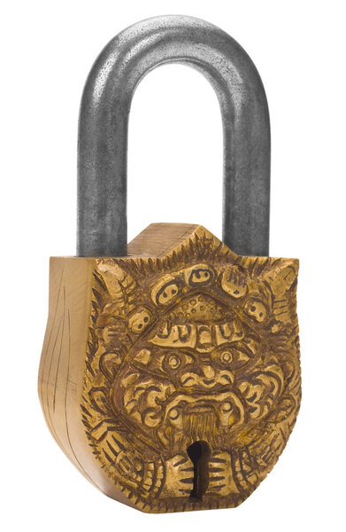 Крупный план замка
