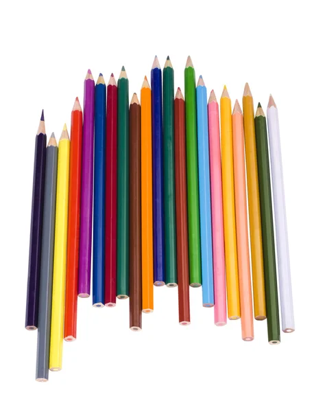 Close-up of colored pencils — Stock Photo, Image