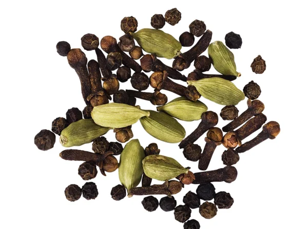 Close-up of assorted spices — Stock Photo, Image