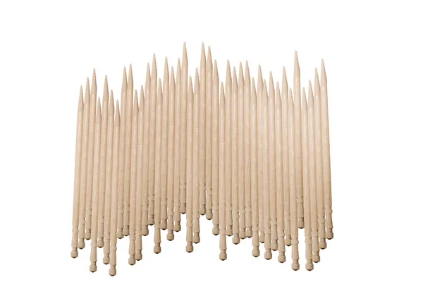 Close-up of toothpicks — Stock Photo, Image